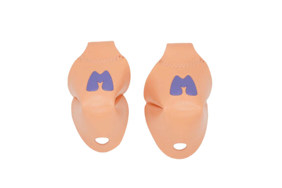 Moxi Beach Bunny Twinkle Toe Caps - Peach Blanket