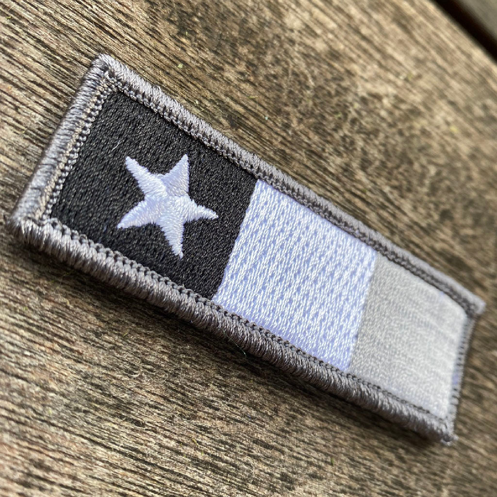 Dodson's Texas Tri-Color Tactical Morale Patch  - 1" x 3"