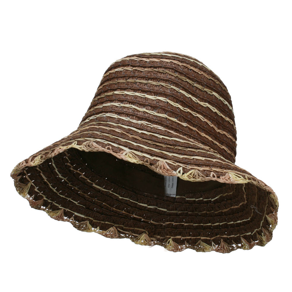 Loop Toyo Braid Bucket Hat