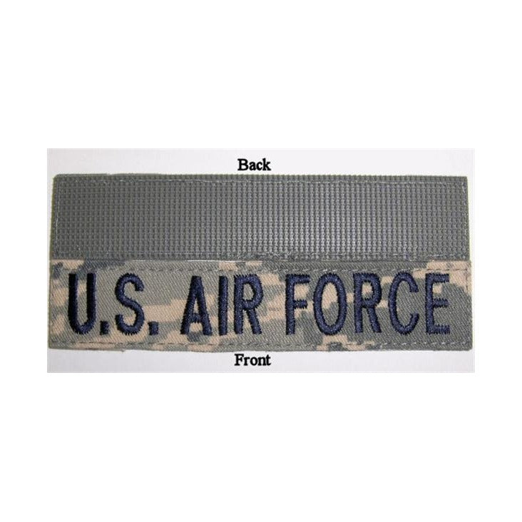 U.S. AIR FORCE Branch Tapes for ABU Uniforms with Hook