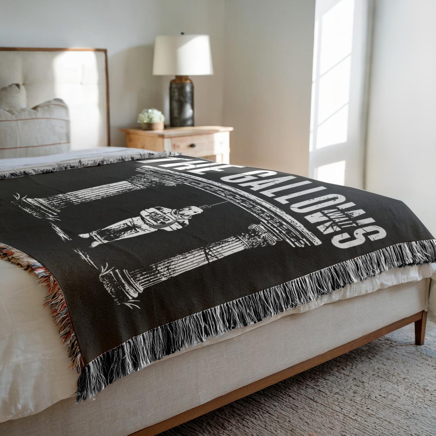 The Gallows Woven Blanket