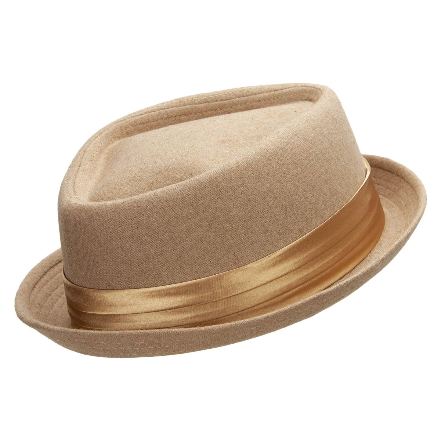 Wool Upbrim Pork Pie Fedora for Men