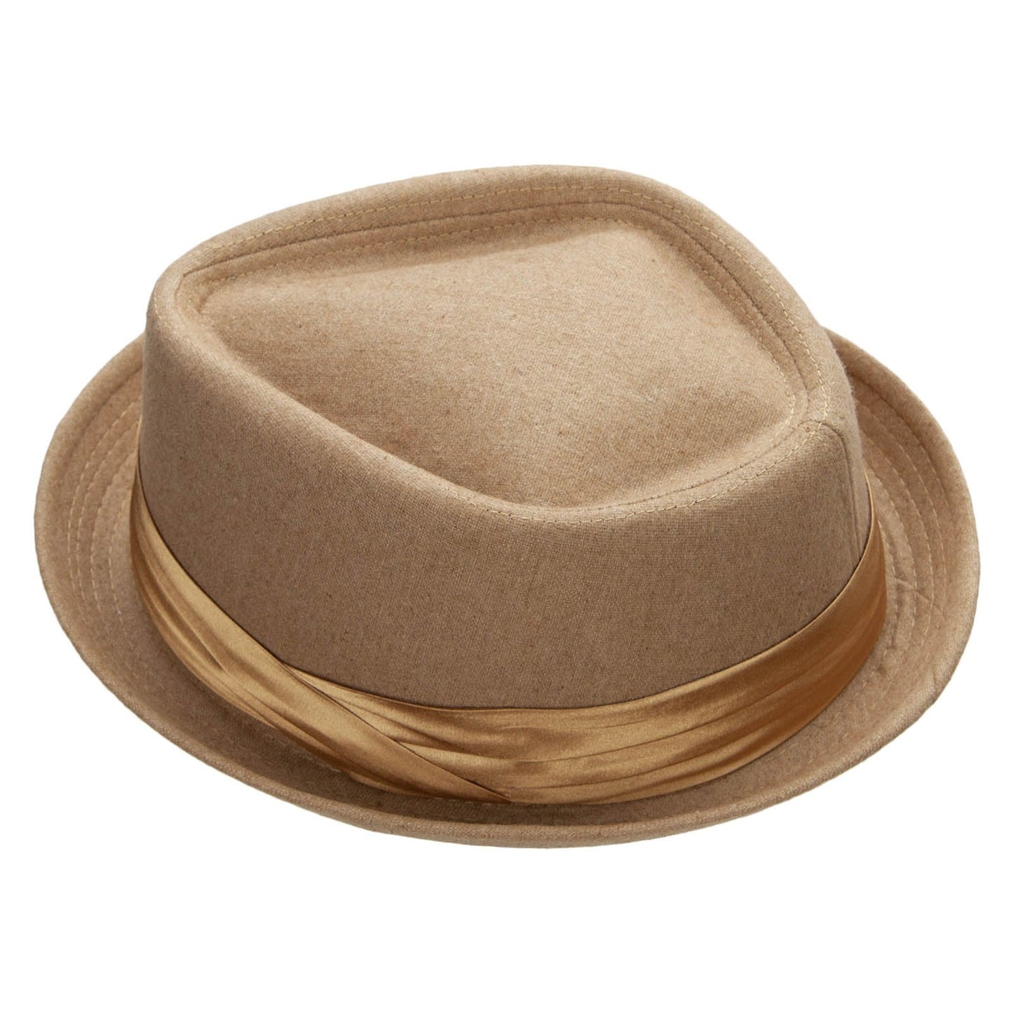 Wool Upbrim Pork Pie Fedora for Men