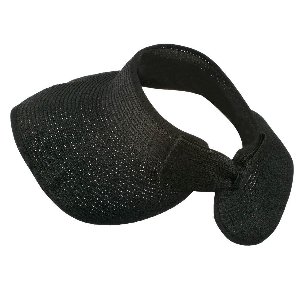 UPF 50+ Bow Closure Roll Up Visor