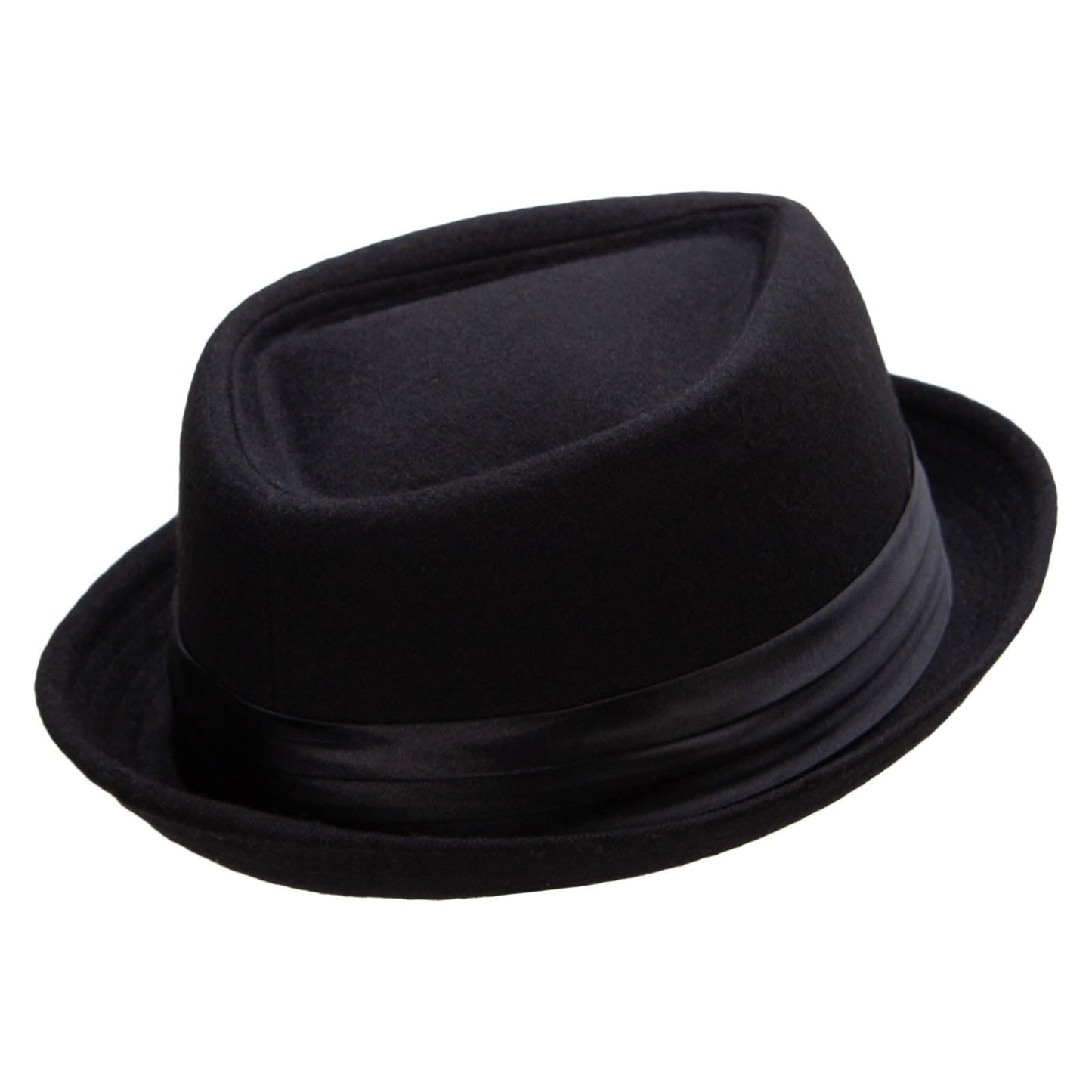 Wool Upbrim Pork Pie Fedora for Men