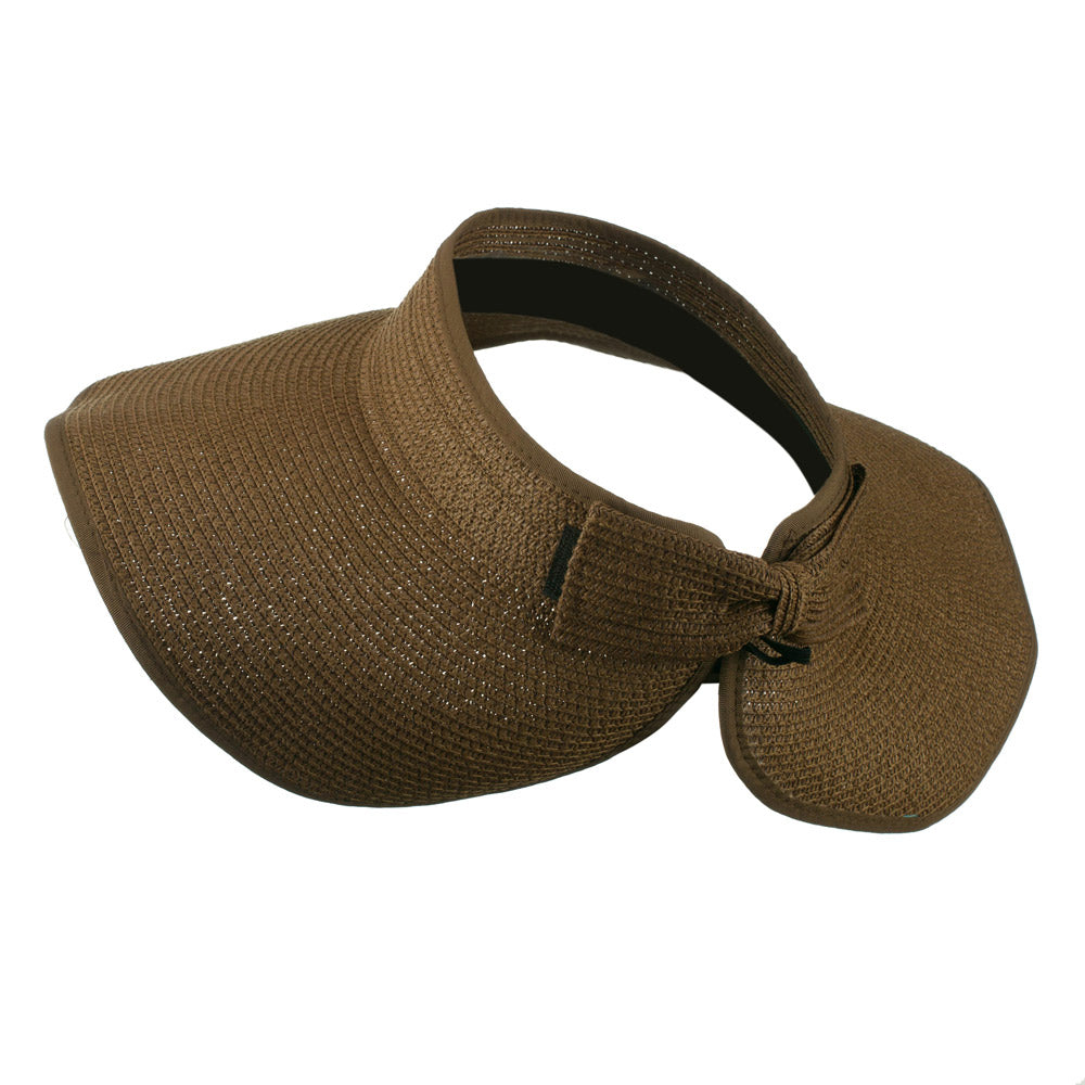 UPF 50+ Bow Closure Roll Up Visor