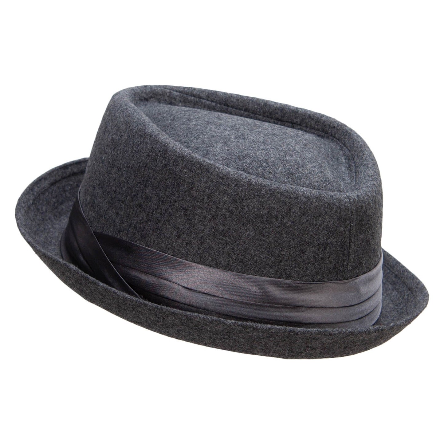 Wool Upbrim Pork Pie Fedora for Men