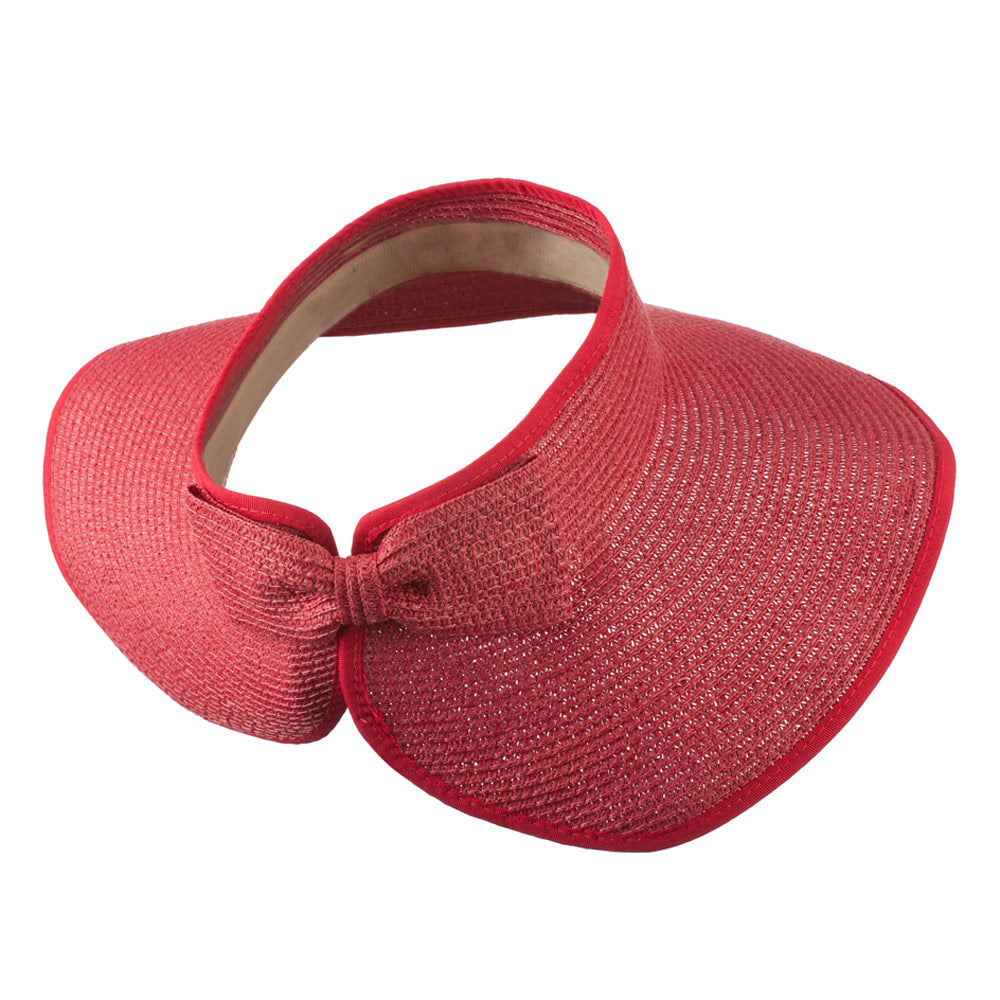 UPF 50+ Bow Closure Roll Up Visor