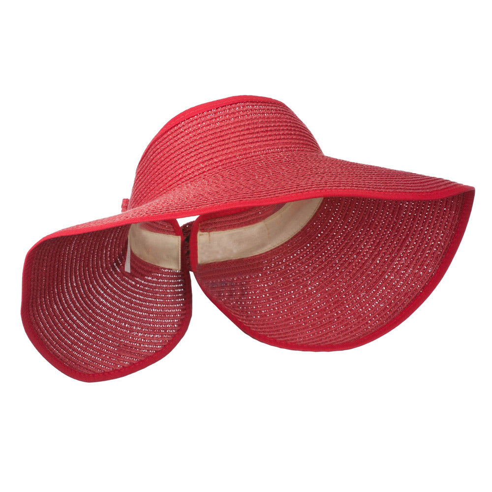 UPF 50+ Bow Closure Roll Up Visor