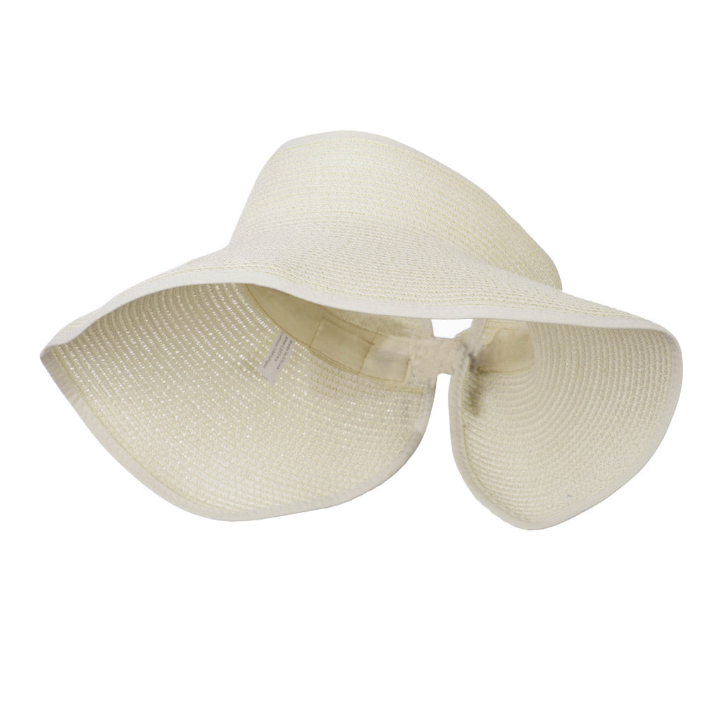UPF 50+ Bow Closure Roll Up Visor