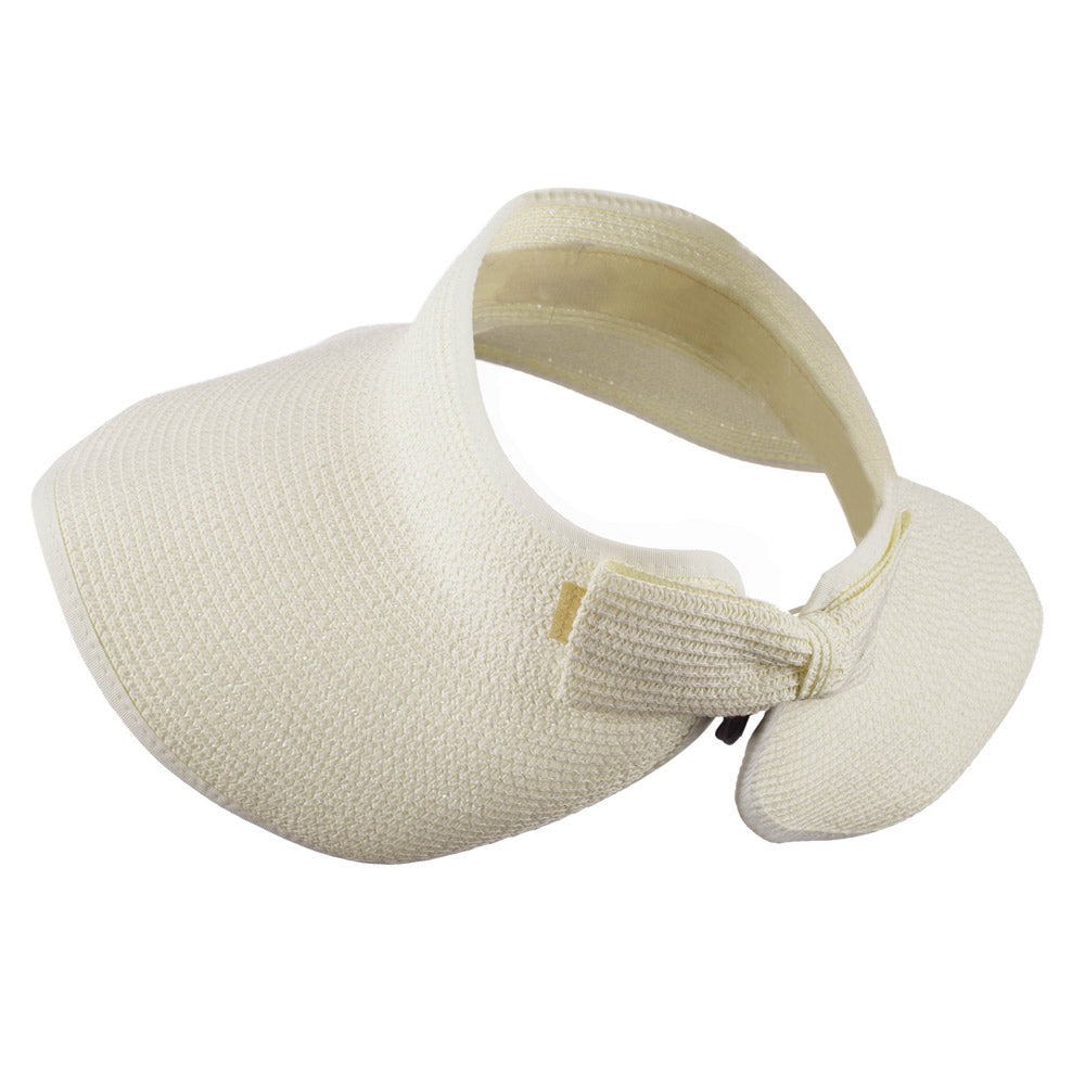 UPF 50+ Bow Closure Roll Up Visor