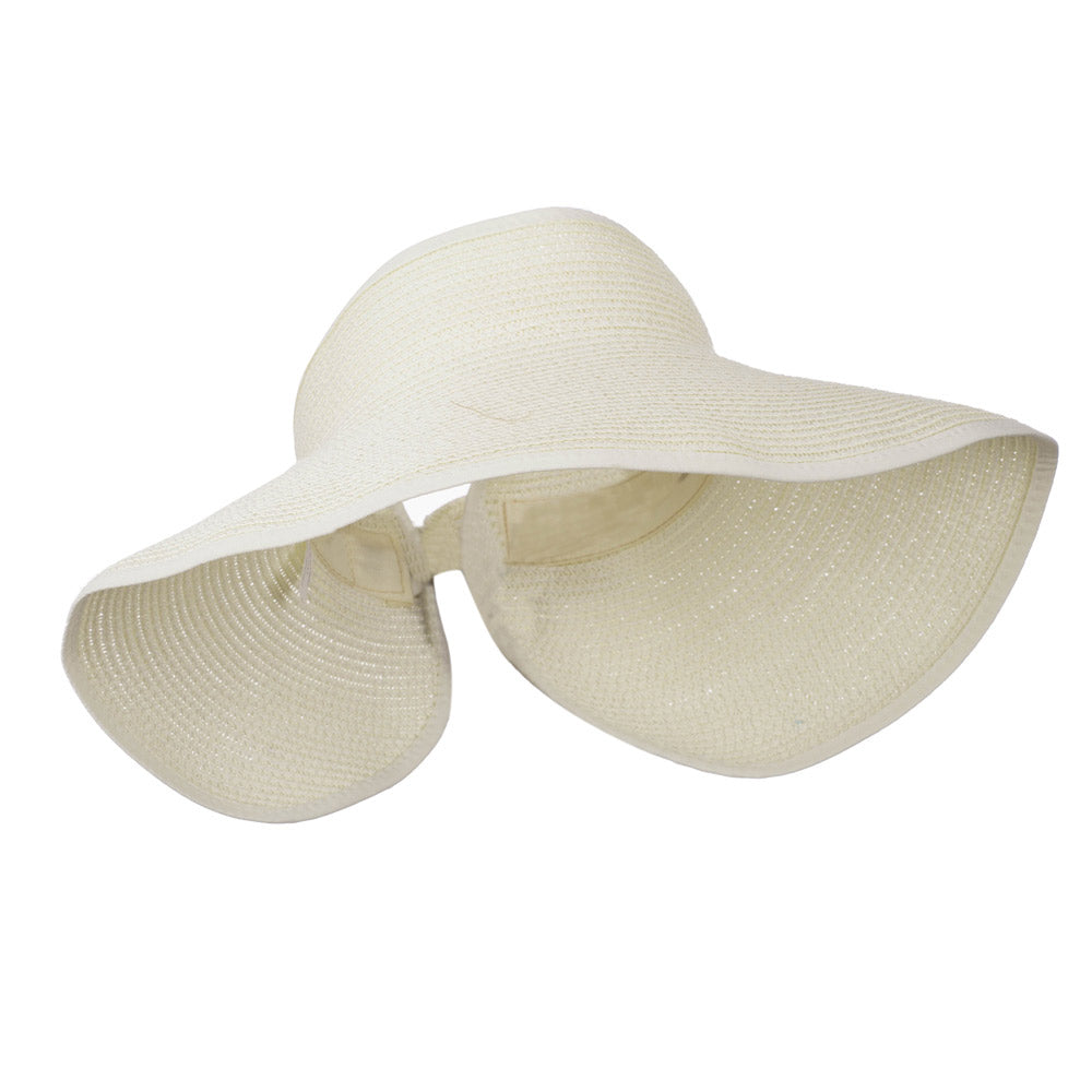 UPF 50+ Bow Closure Roll Up Visor