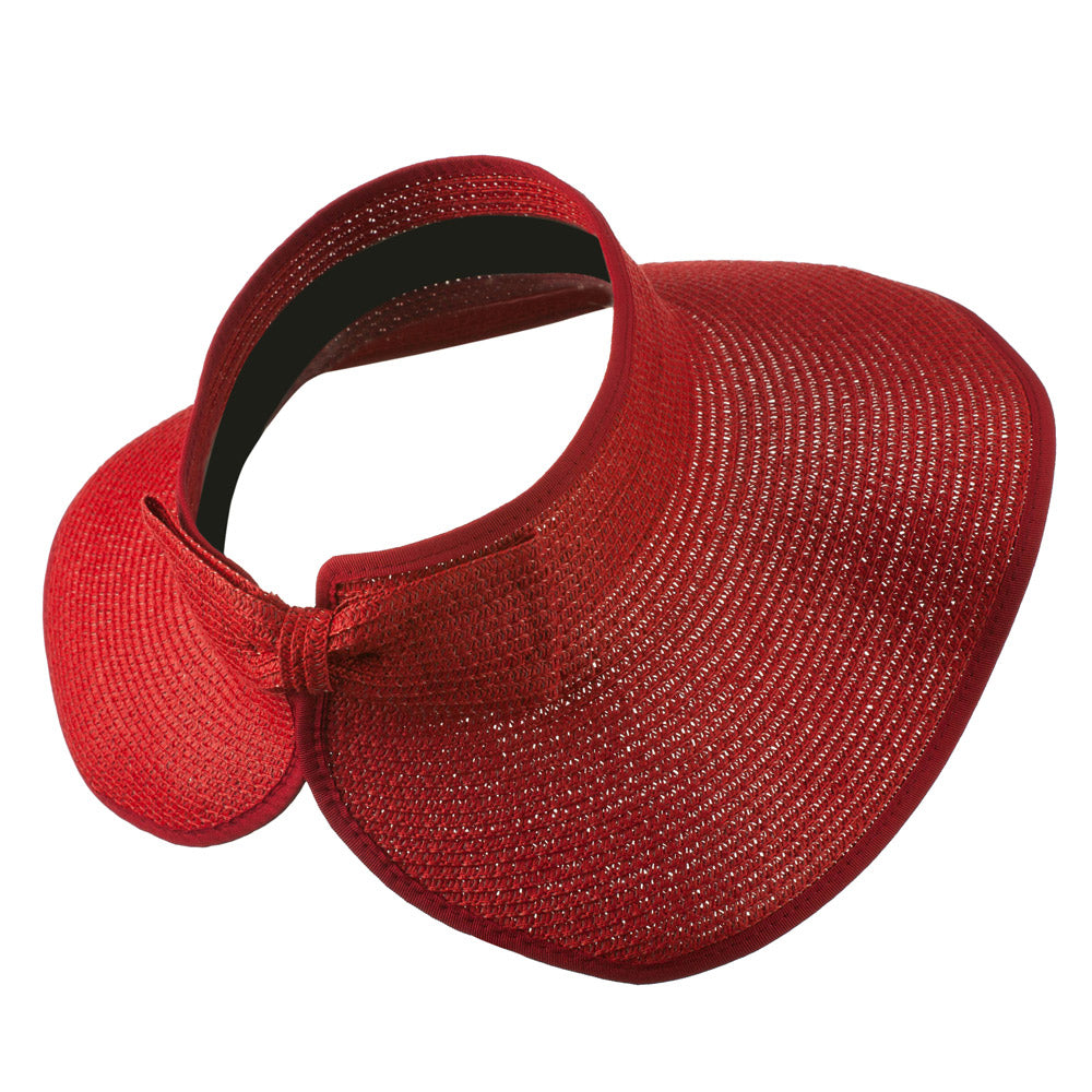 UPF 50+ Bow Closure Roll Up Visor