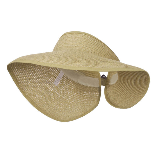 UPF 50+ Bow Closure Roll Up Visor