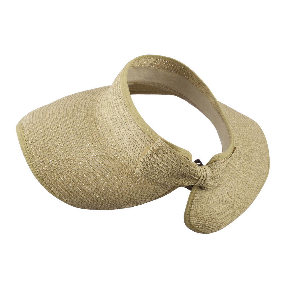 UPF 50+ Bow Closure Roll Up Visor
