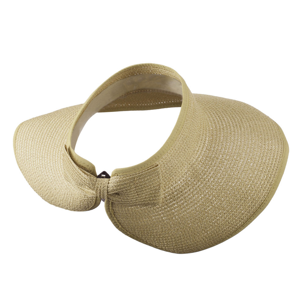 UPF 50+ Bow Closure Roll Up Visor