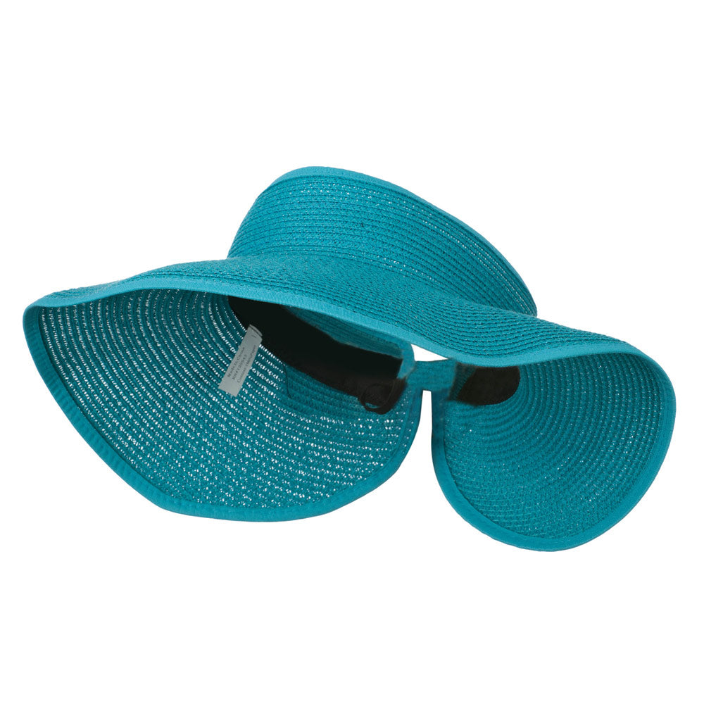 UPF 50+ Bow Closure Roll Up Visor