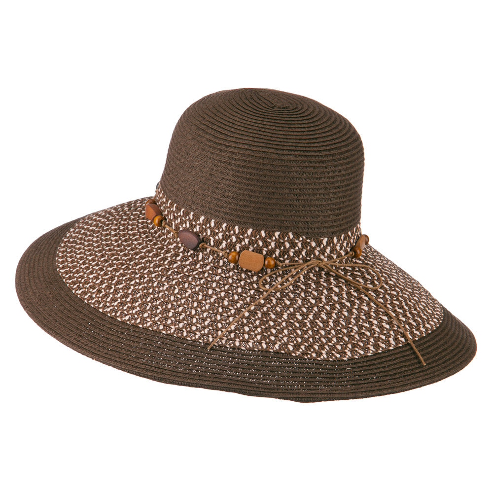 UPF 50+ Tweed Braid Bead Hat