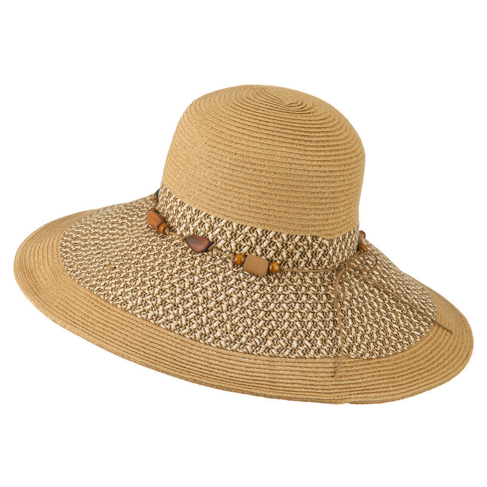 UPF 50+ Tweed Braid Bead Hat