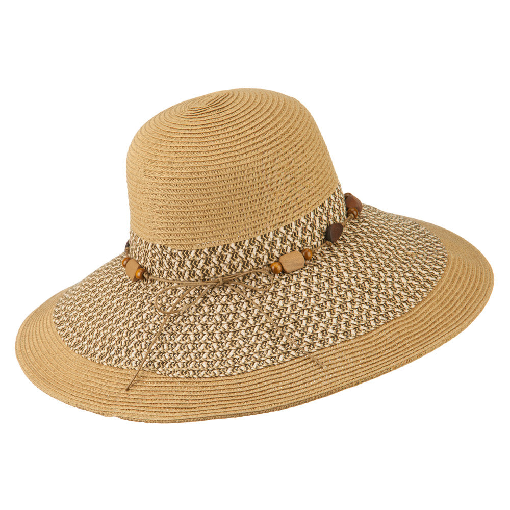 UPF 50+ Tweed Braid Bead Hat
