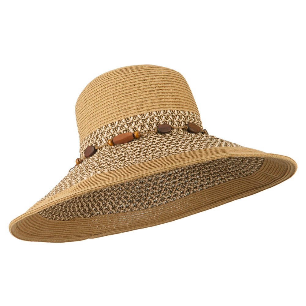 UPF 50+ Tweed Braid Bead Hat