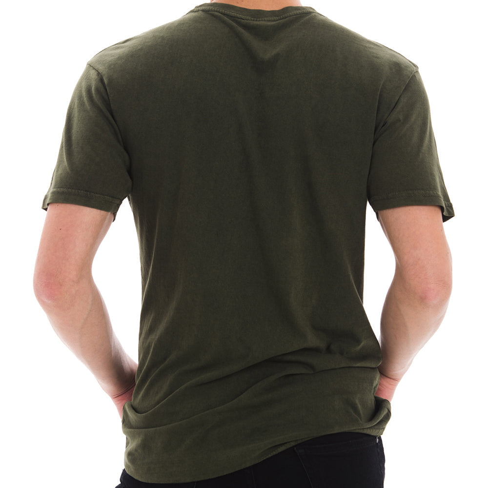 Unisex Lane Seven Ring Spun Cotton Vintage Short Sleeve Crewneck Tee Shirt