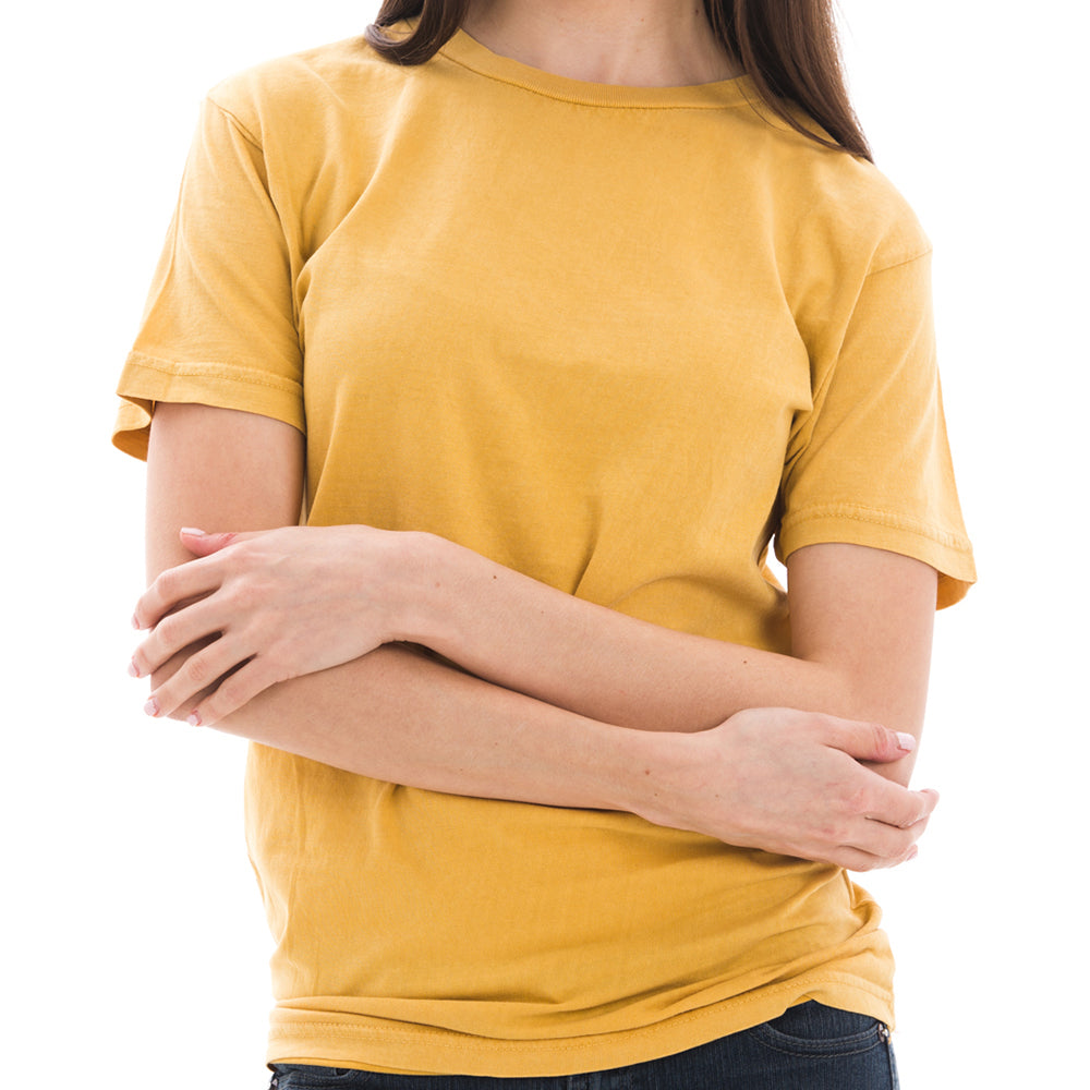 Unisex Lane Seven Ring Spun Cotton Vintage Short Sleeve Crewneck Tee Shirt