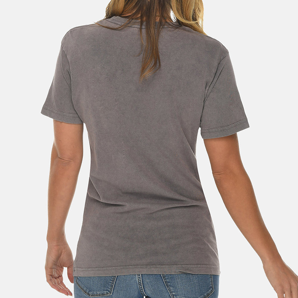 Unisex Lane Seven Ring Spun Cotton Vintage Short Sleeve Crewneck Tee Shirt