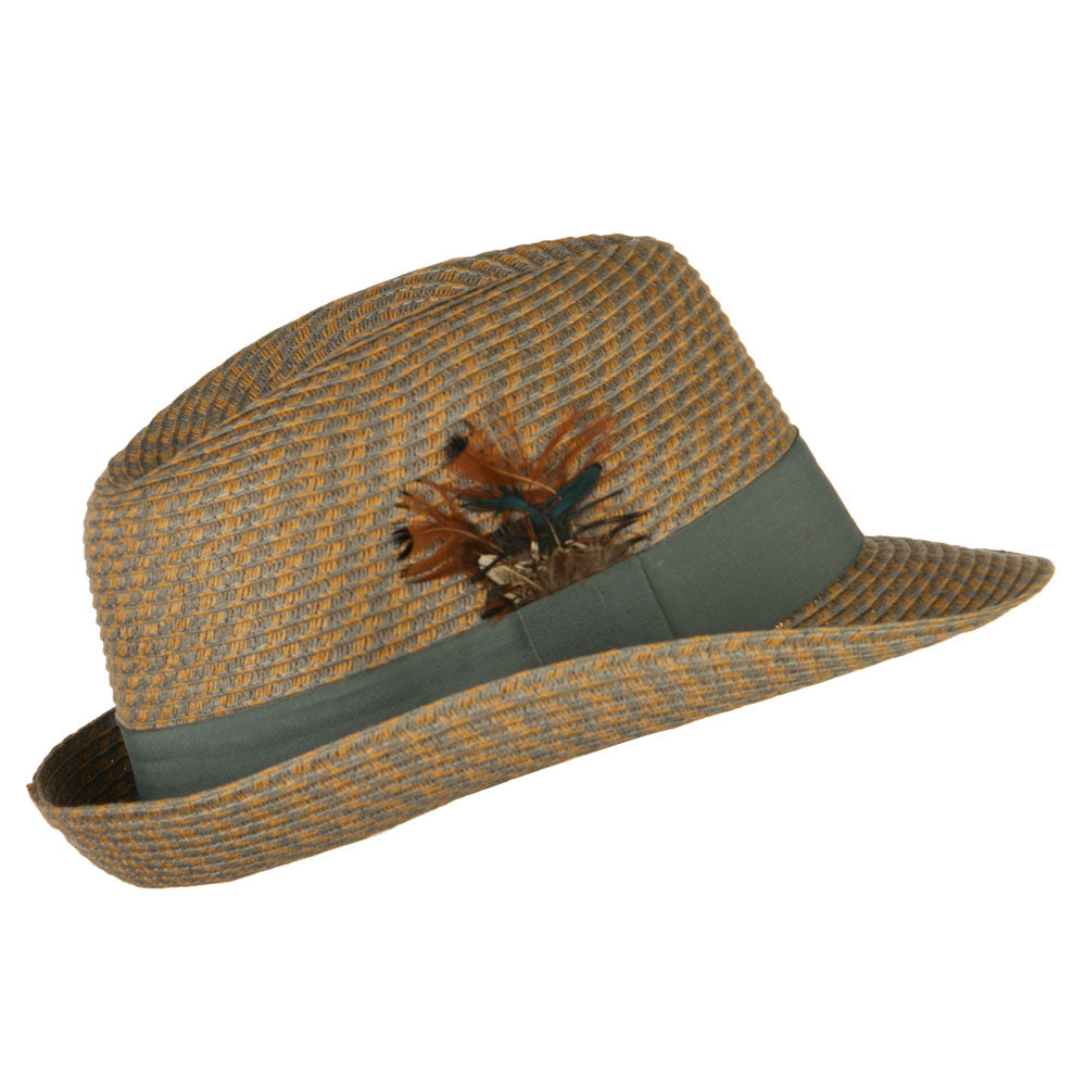 Men's UPF 50+ Paper Braid Fedora