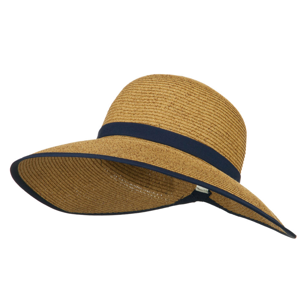 UPF 50+ Gardening Hat with Ribbon Trim Accent