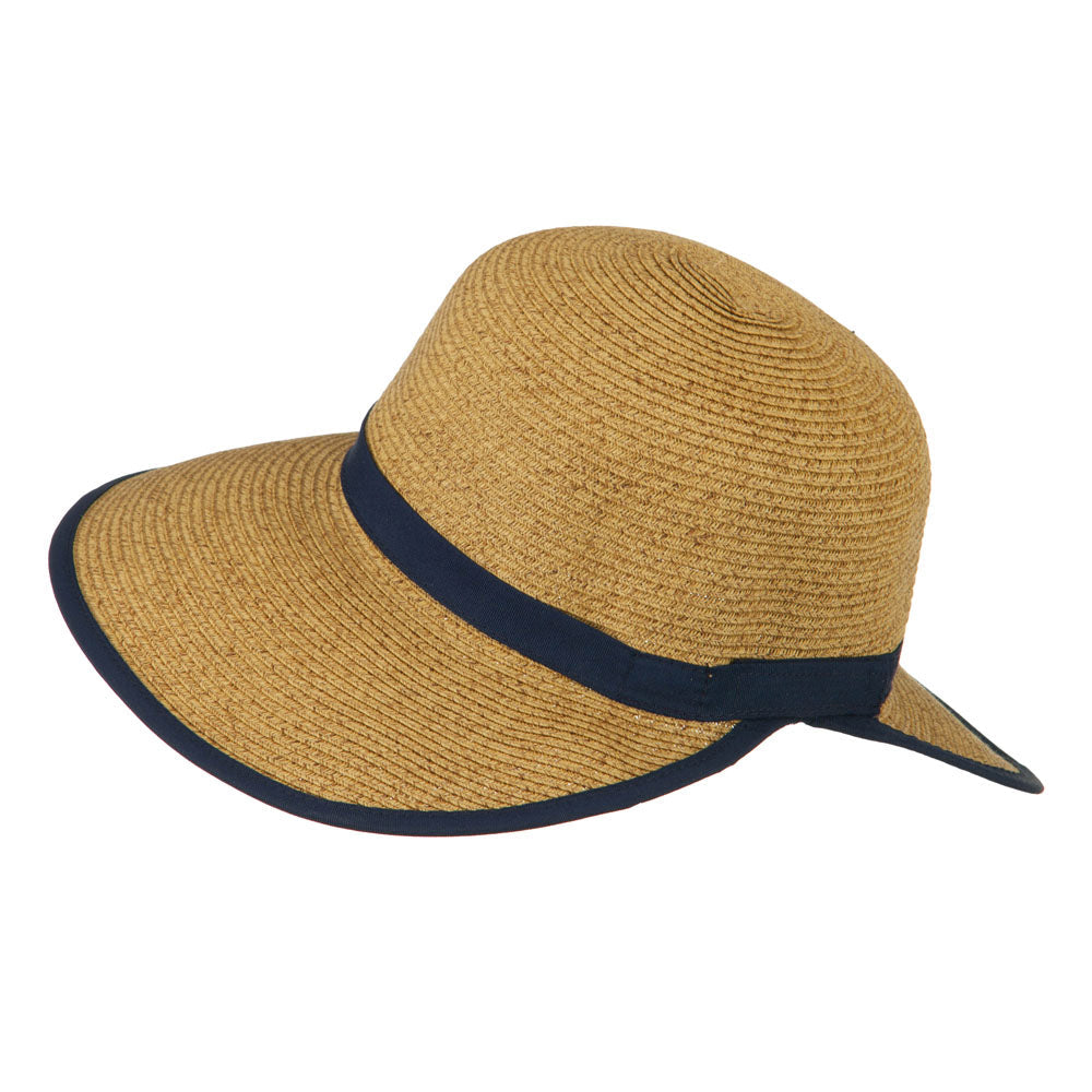 UPF 50+ Gardening Hat with Ribbon Trim Accent