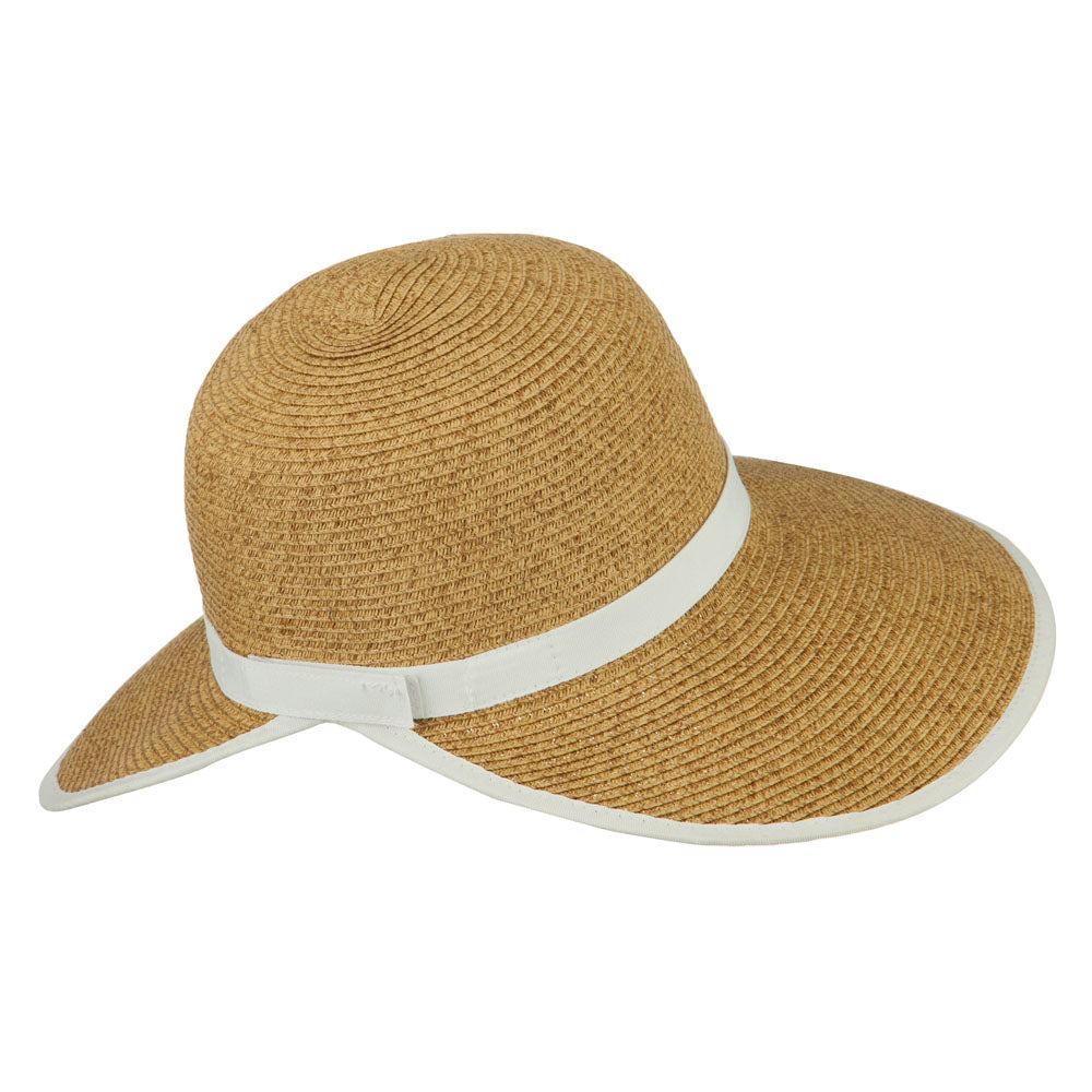 UPF 50+ Gardening Hat with Ribbon Trim Accent