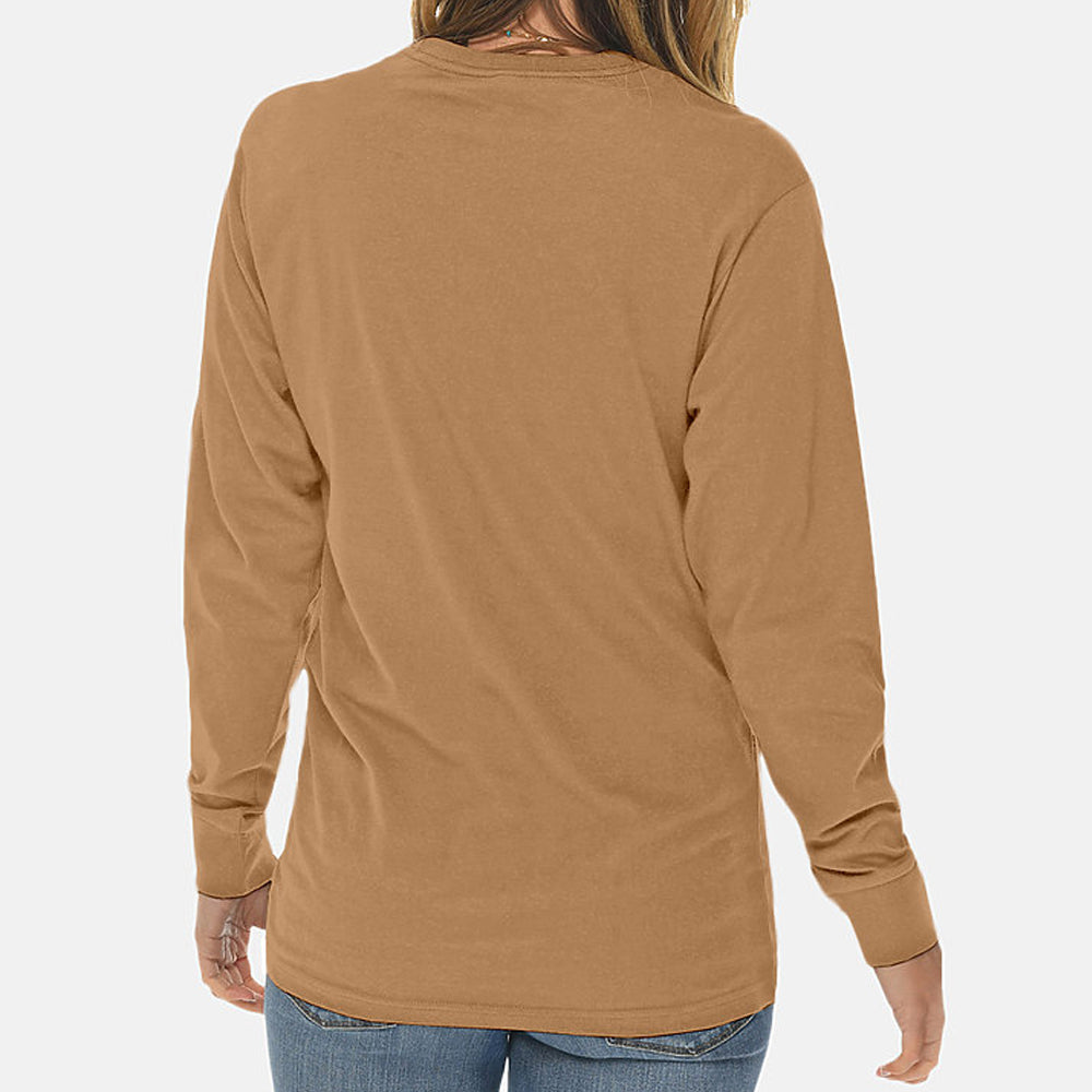 Unisex Lane Seven Ring Spun Cotton Premium Long Sleeve T-shirt
