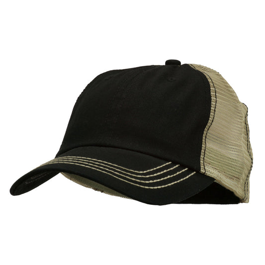 Cotton Twill Wash Trucker Cap