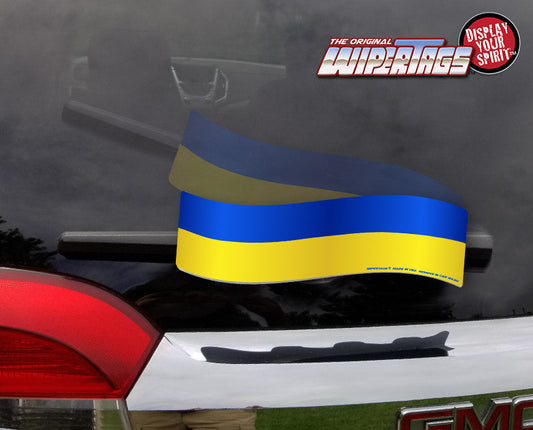 Ukraine Flag WiperTags