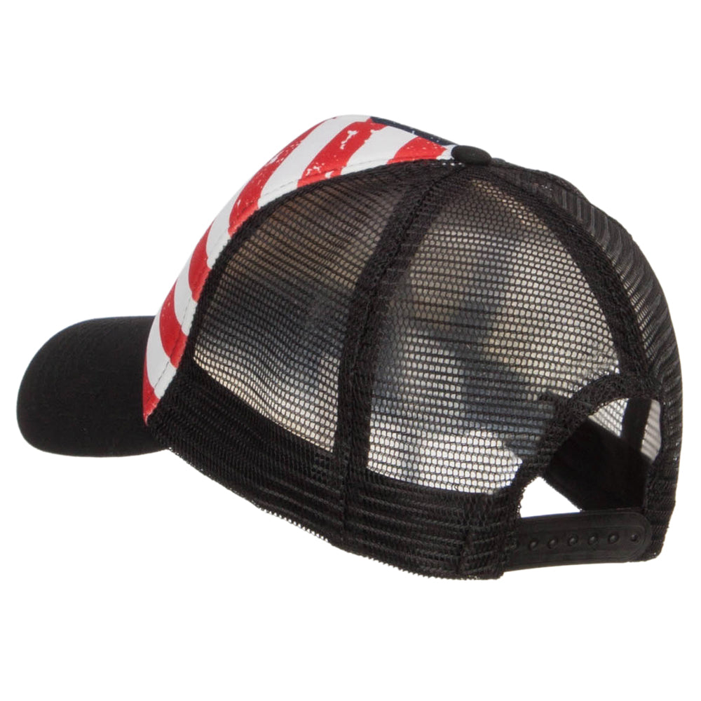 USA Flag Foam Trucker Cap