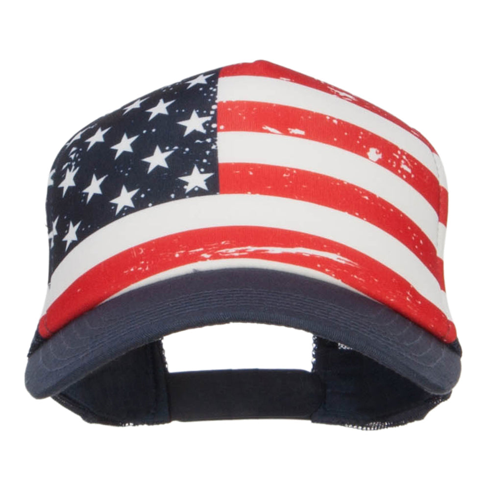USA Flag Foam Trucker Cap