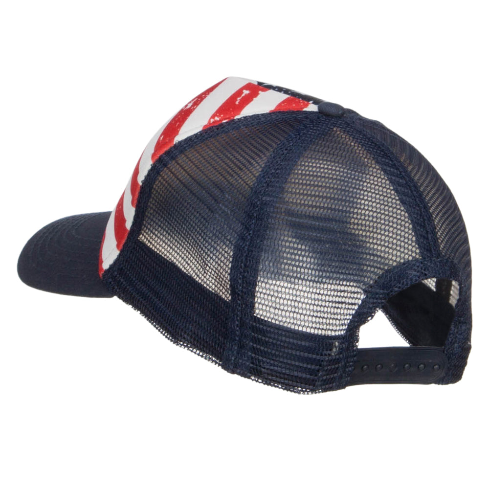 USA Flag Foam Trucker Cap