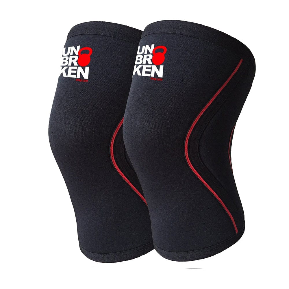 Reversible Knee Sleeves Red Pair