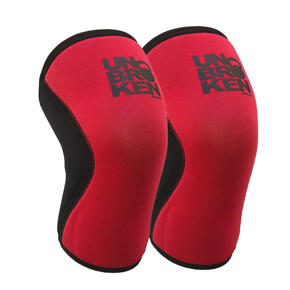Reversible Knee Sleeves Red Pair