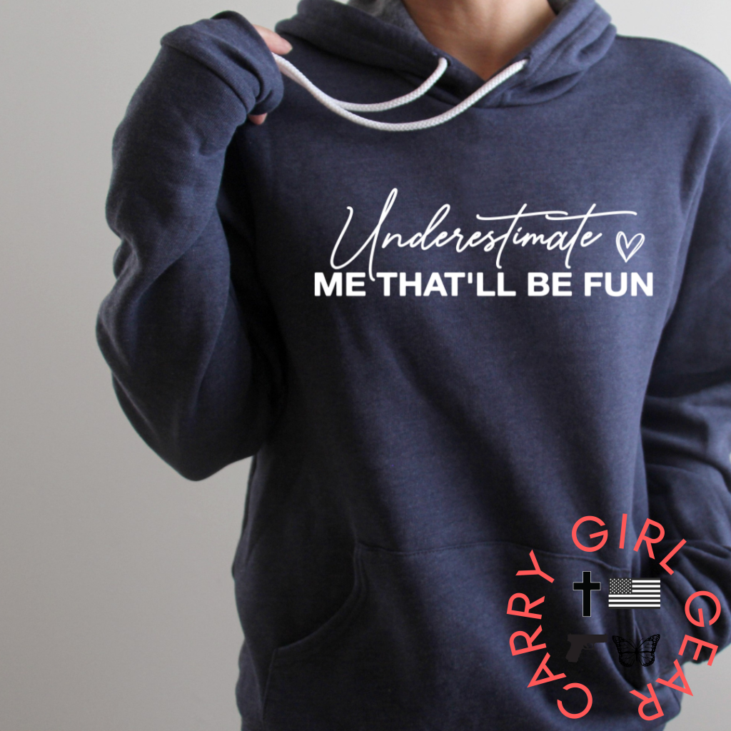 UNDERESTIMATE ME HOODIE & SWEATSHIRT