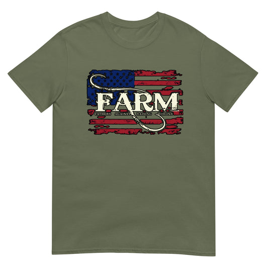 FARM Flag Tee - Military Green