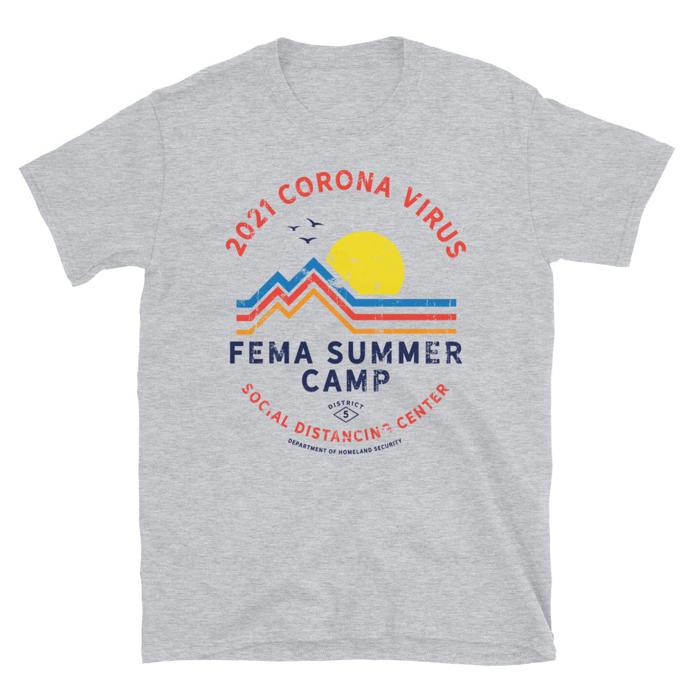 2021 Corona Virus FEMA Summer Camp T-Shirt