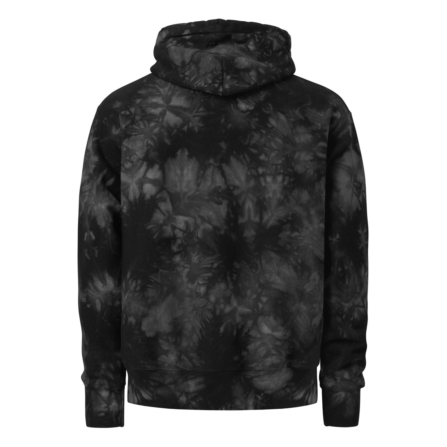 Champion HEAVY Hoodie - Comfortable Cotton Fleece Hoodie with Unique Scrunch-Dye Pattern