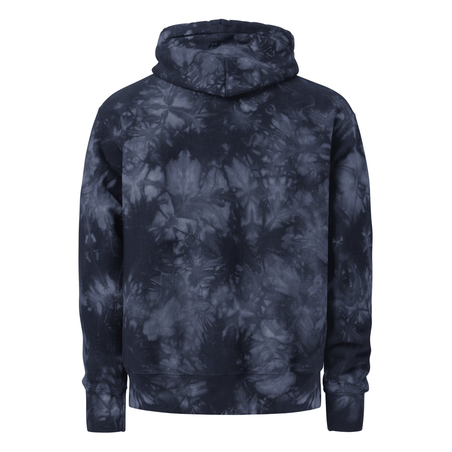 Champion HEAVY Hoodie - Comfortable Cotton Fleece Hoodie with Unique Scrunch-Dye Pattern