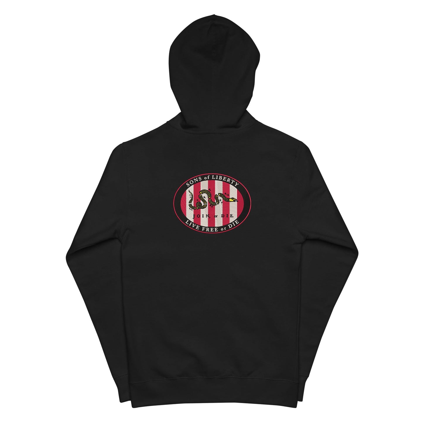 Sons of Liberty Embroidered Fleece Zip Hoodie