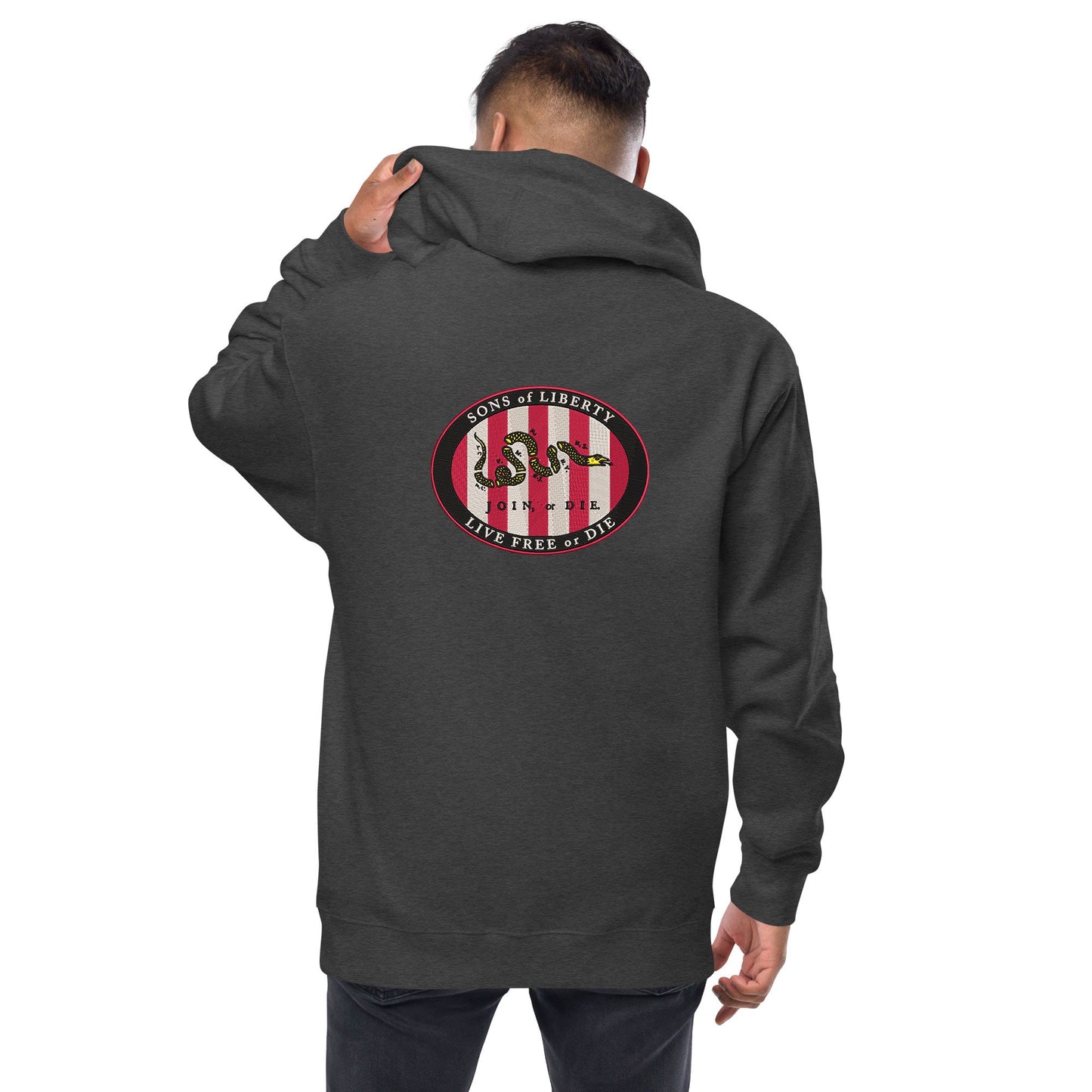Sons of Liberty Embroidered Fleece Zip Hoodie