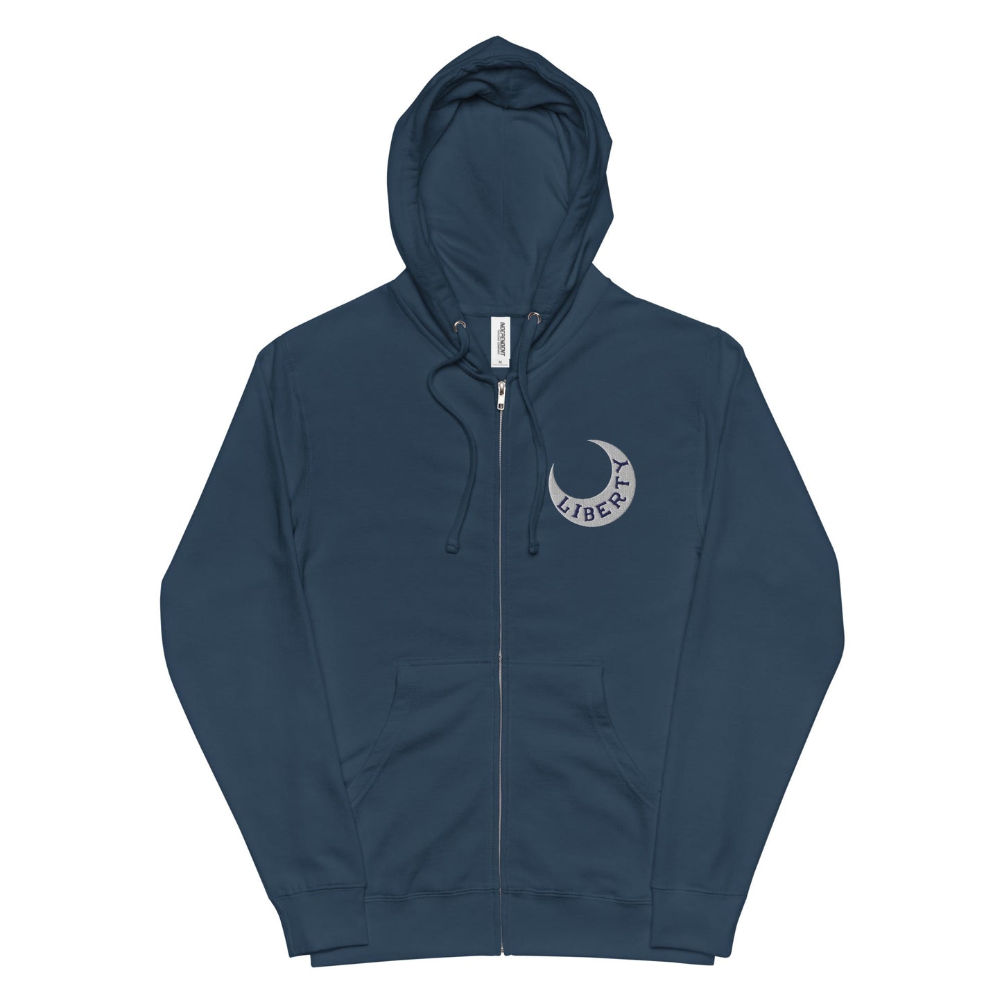 Moultrie Liberty Flag Embroidered Zip Hoodie