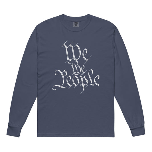 We the People Garment-dyed Heavyweight Long-sleeve Shirt