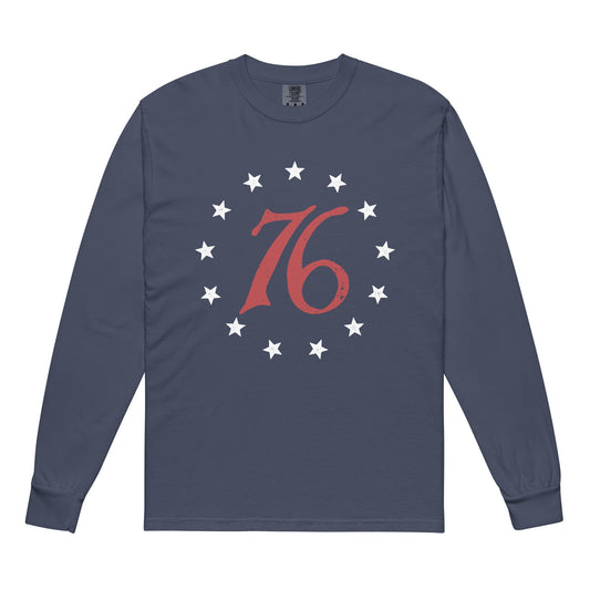 Spirit of 76 Garment-dyed heavyweight Long-sleeve Shirt